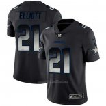 Camiseta NFL Limited Dallas Cowboys Elliott Smoke Fashion Negro